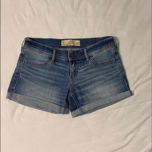 Hollister Midi Short Jean Shorts